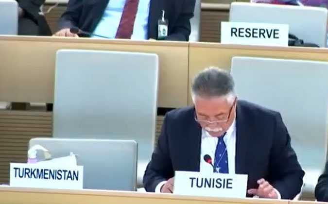 مندوب تونس لدى الأمم المتحدة يرد على مخاوف مفوضية حقوق الانسان 